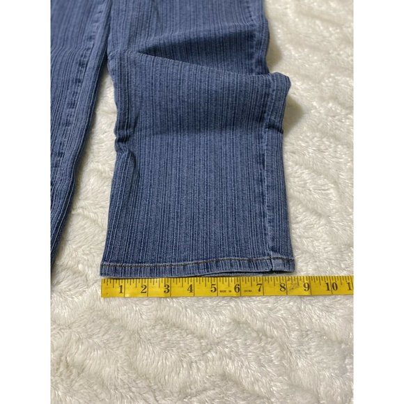 Gasoline straight Leg Stretch Blue Jeans Women's Size 30x25 Vintage NWT - Picture 8 of 12